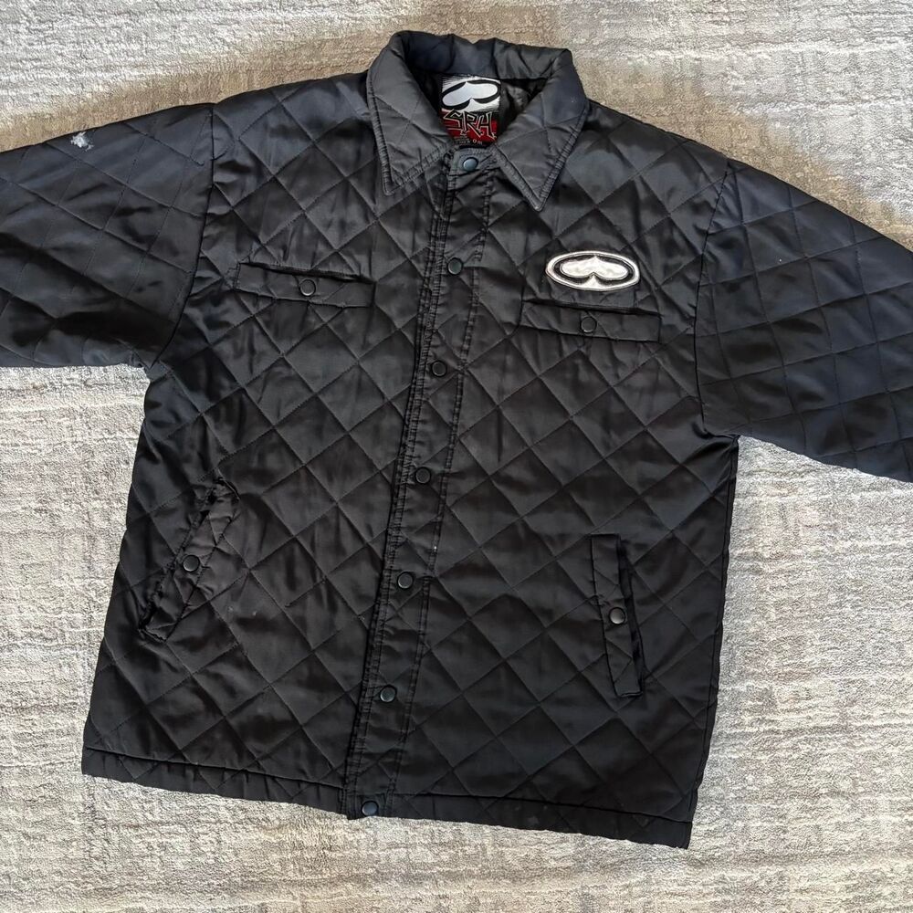 Vintage SRH Productions diamond-quilted jacket